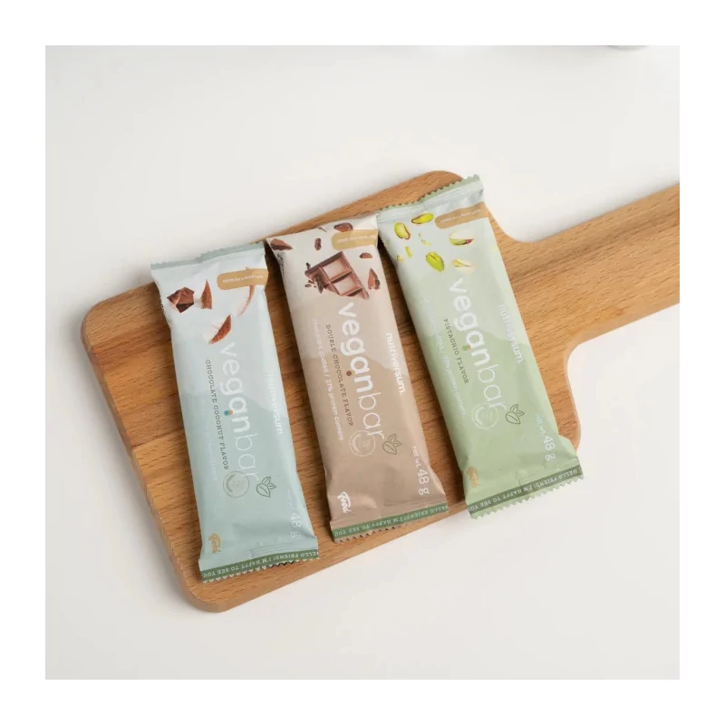 Vegan Protein szelet pisztácia élvezet