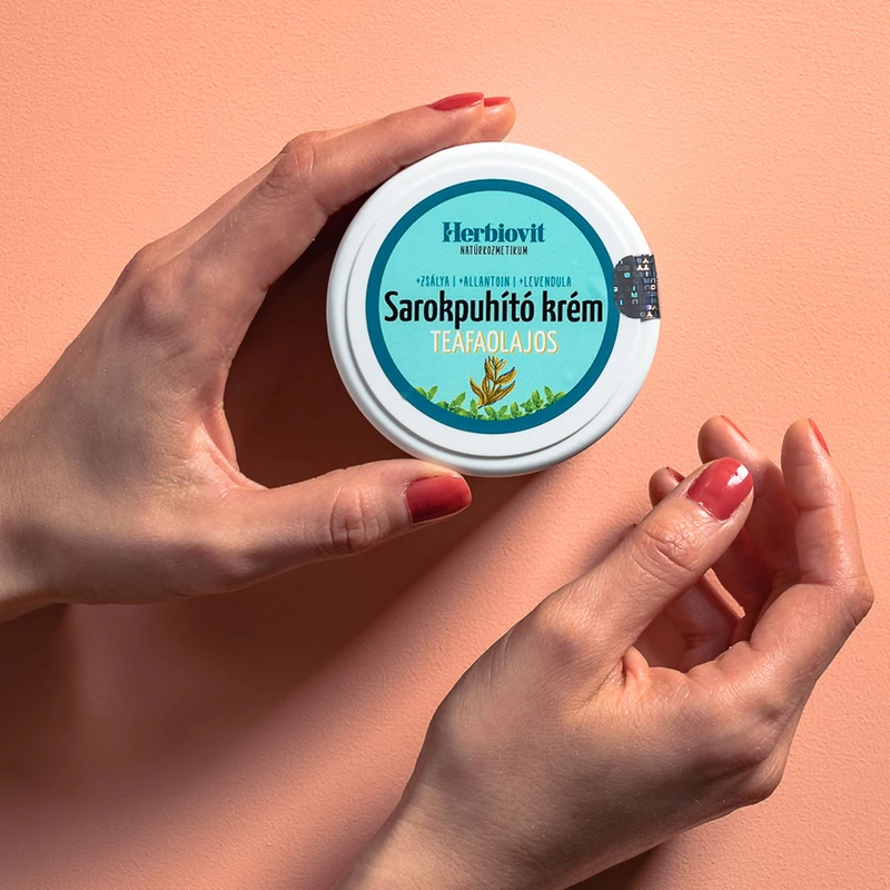 Sarokpuhító krém teafaolajjal száraz és kemény bőr ápolására (250 ml)
