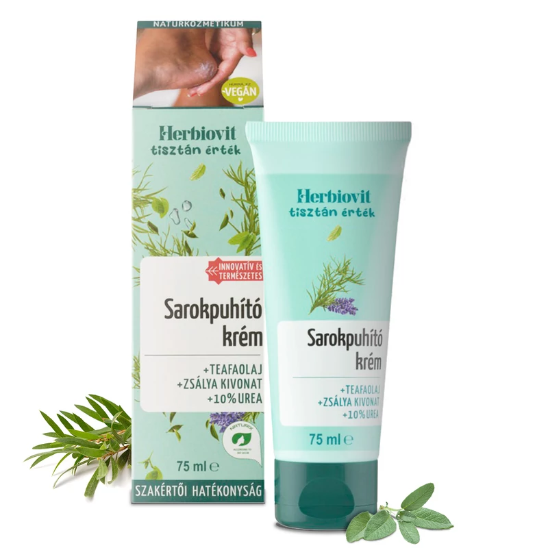 sarokpuhító vegán krém száraz bőr 75ml kiszerelés